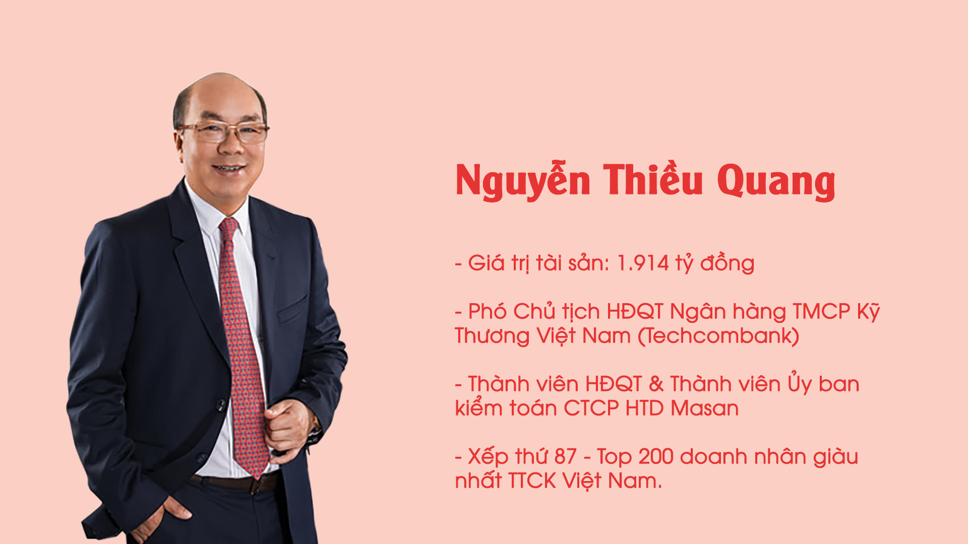 5 tỷ phú quê Hà Tĩnh trong top 200 doanh nhân giàu nhất TTCK Việt Nam 2021 là ai?