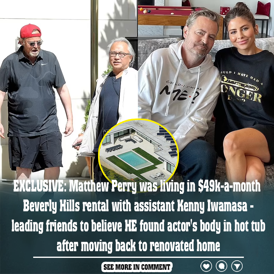 Exclusive Matthew Perry Was Living In 49k A Month Beverly Hills Rental With Assistant Kenny 2134