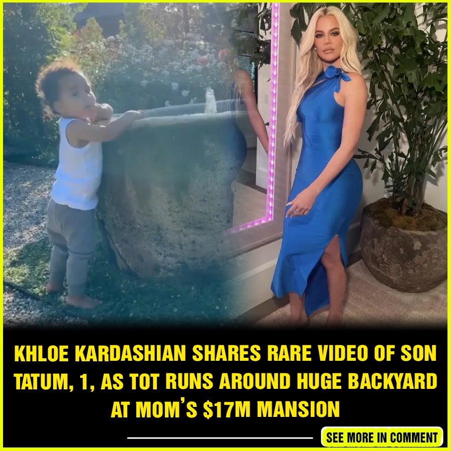 Khloe Kardashian Shares Rare Video Of Son Tatum 1 As Tot Runs Around