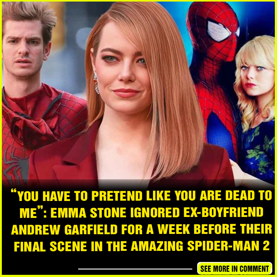 “you Have To Pretend Like You Are Dead To Me” Emma Stone Ignored Ex Boyfriend Andrew Garfield 1057