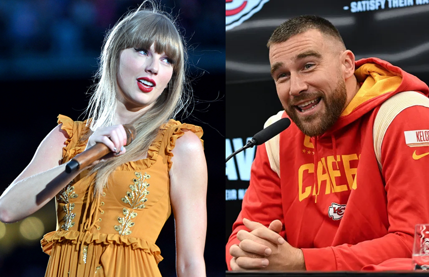 Travis Kelce Was Asked if He’s in Love With Taylor Swift and His Answer ...