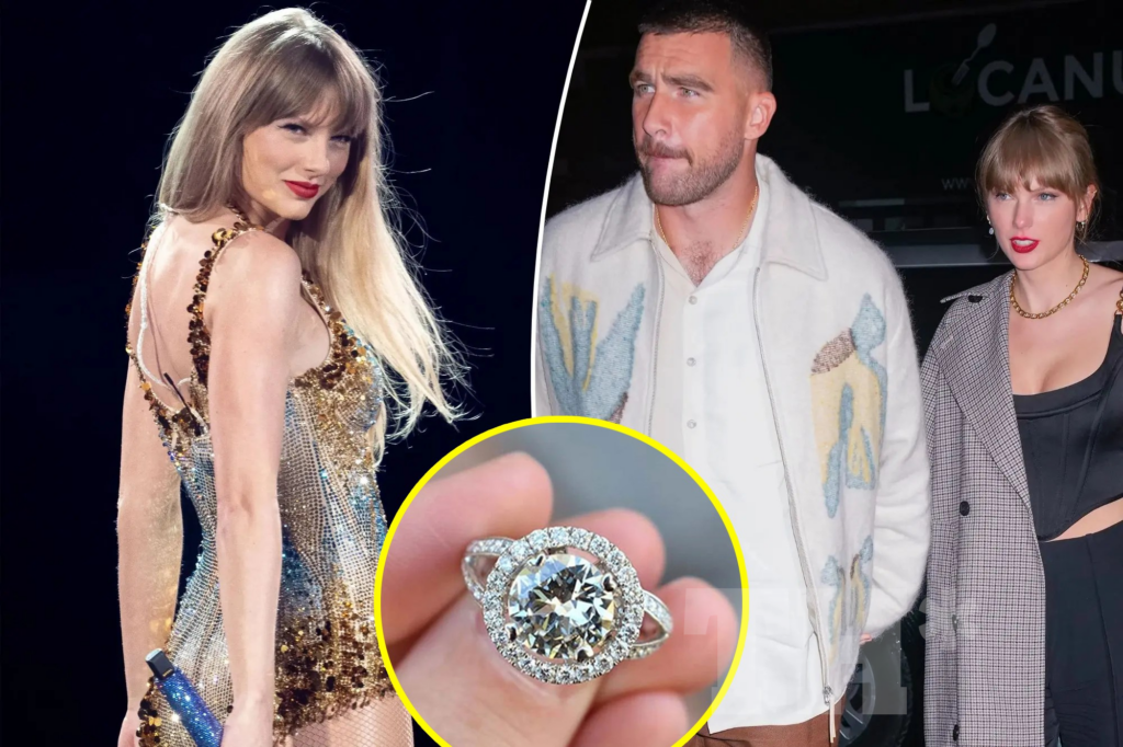 WATCH: Taylor Swift tearfully revealed, “I never thought he'd propose  tonight,” as Travis Kelce joyfully popped the question just hours after the  Chiefs clashed with the Bengals - News