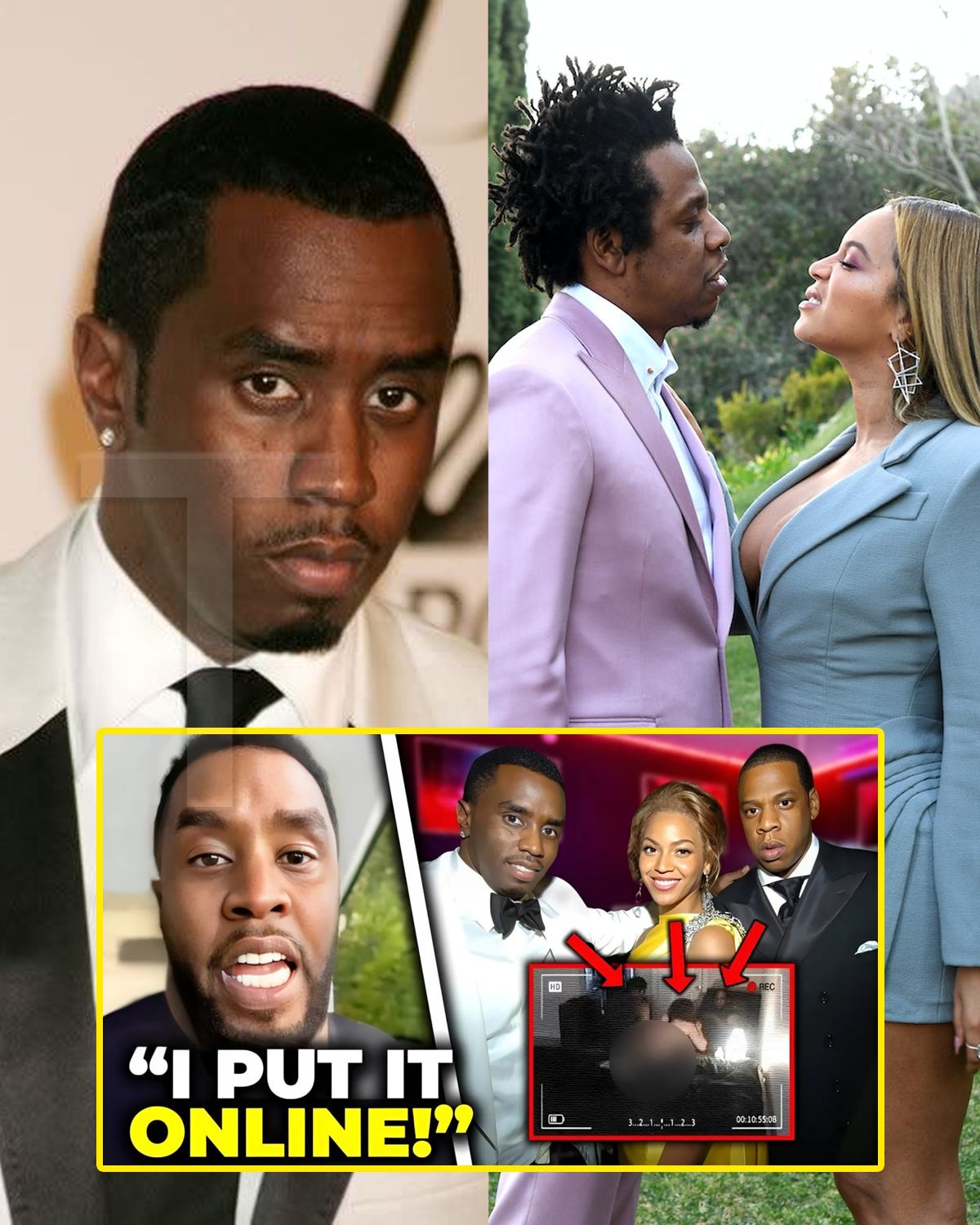 “Take that,take that” Diddy LEAKED Secret S*X Tapes With JAYZ