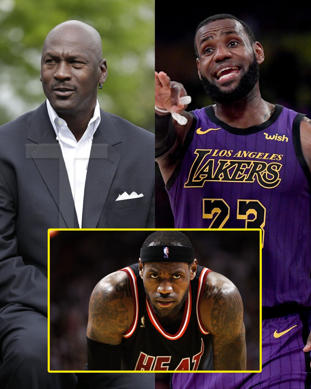 Michael Jordan Reacts to LeBron James’ Surprise Paternity: “I Hope They ...
