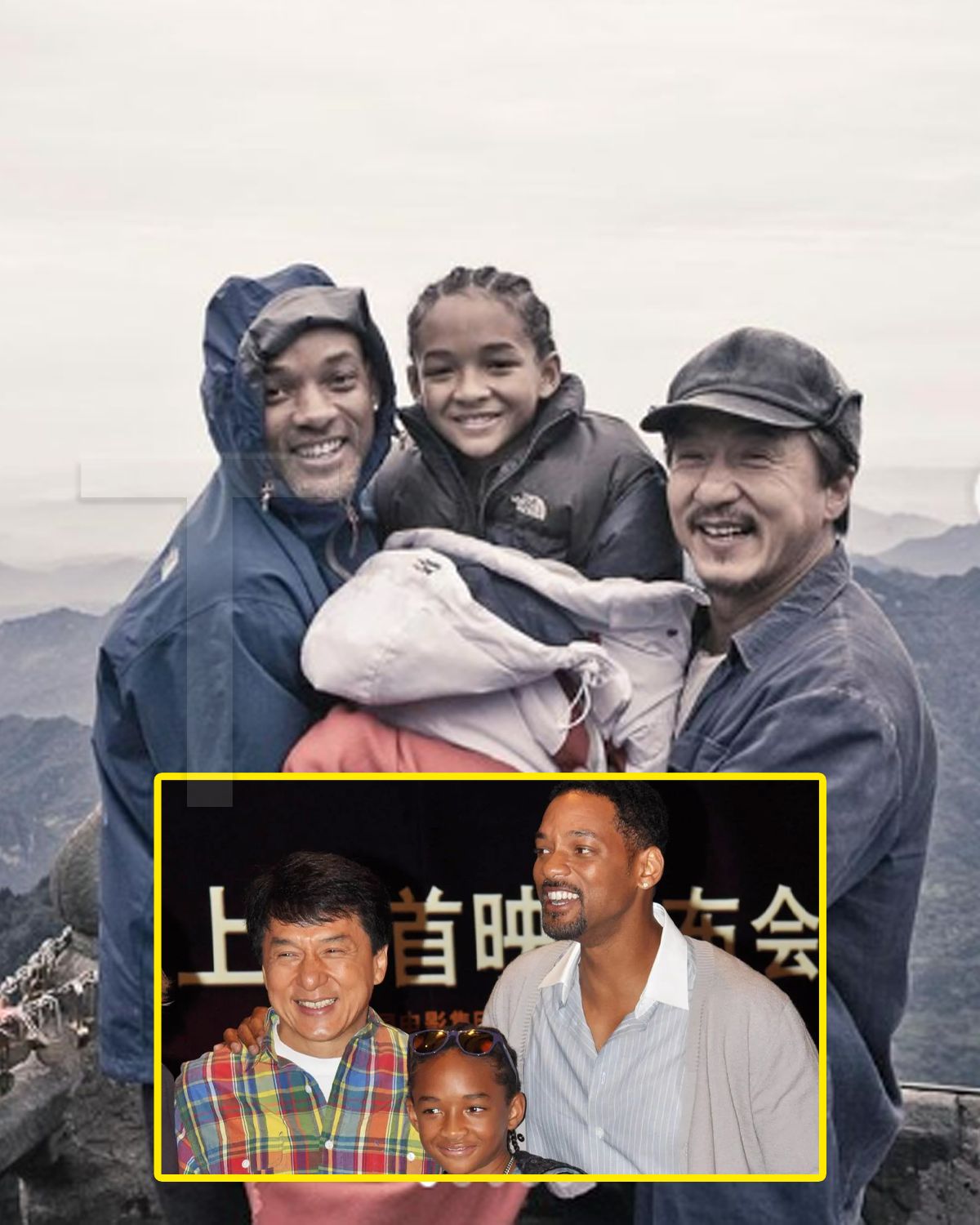 Will Smith celebrates Jackie Chan’s birthday with a sweet photo ...