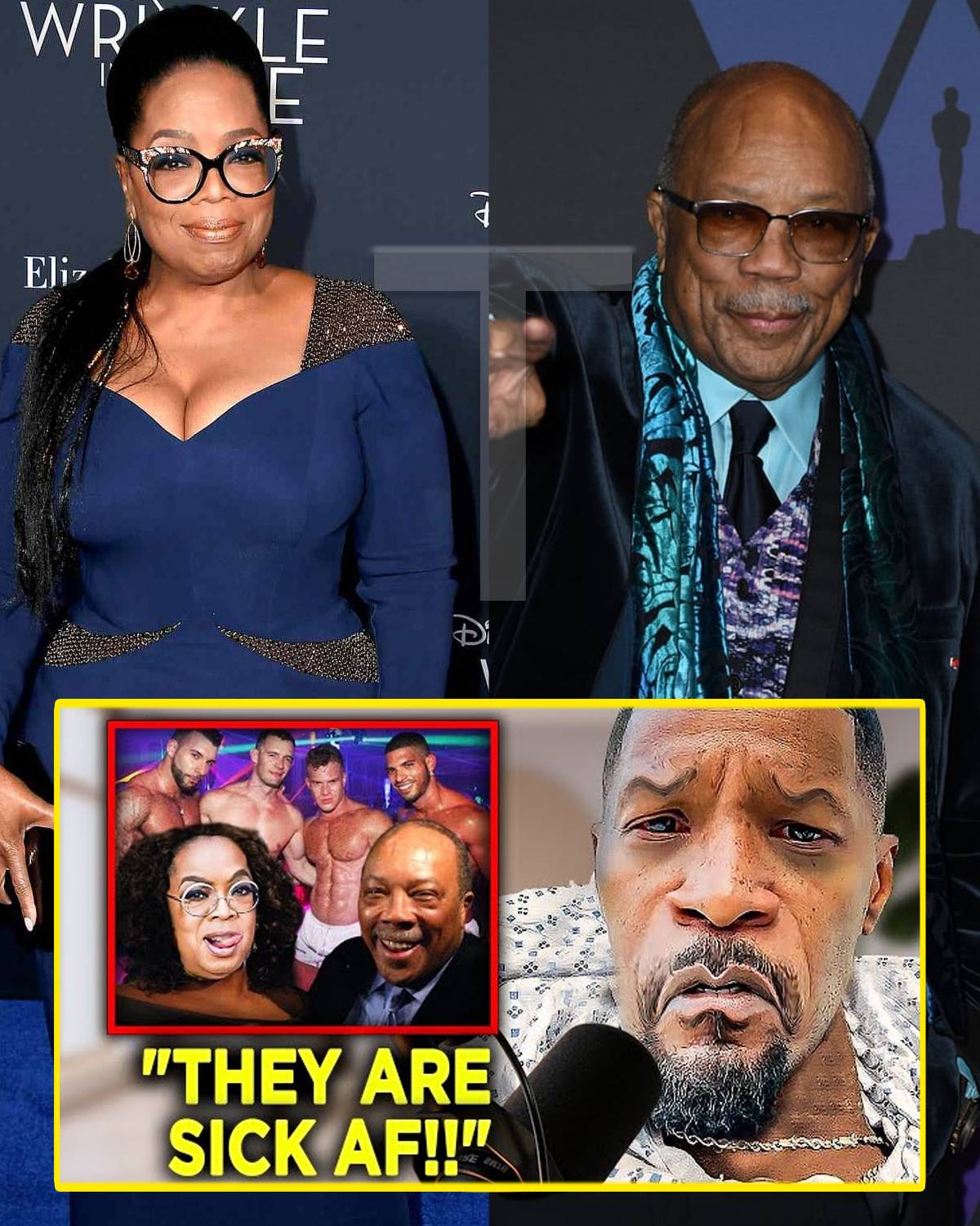 (VIDEO) Jamie Foxx FINALLY REVEALS Why He HATES Oprah & Quincy Jones SO ...