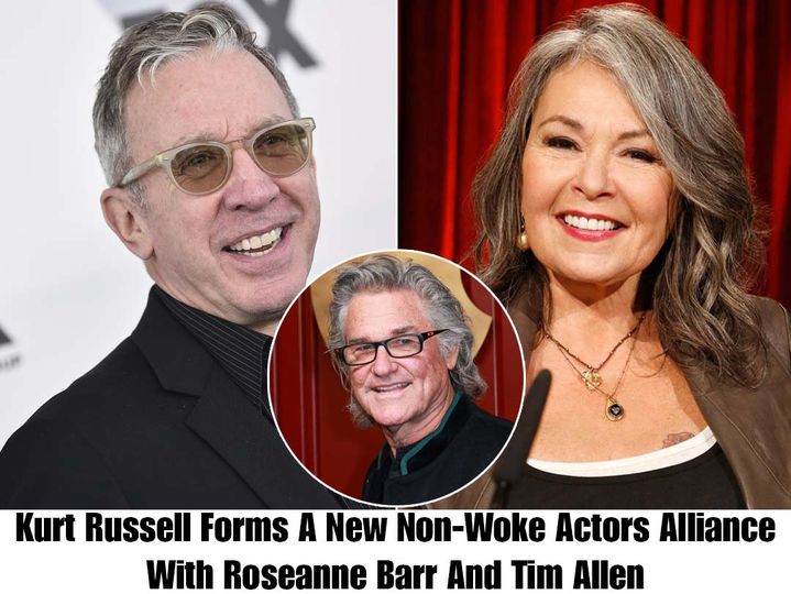 Kurt Russell Forms A New Non-Woke Actors Alliance With Roseanne Barr ...